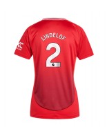 Manchester United Victor Lindelof #2 Hjemmedrakt Dame 2024-25 Korte ermer